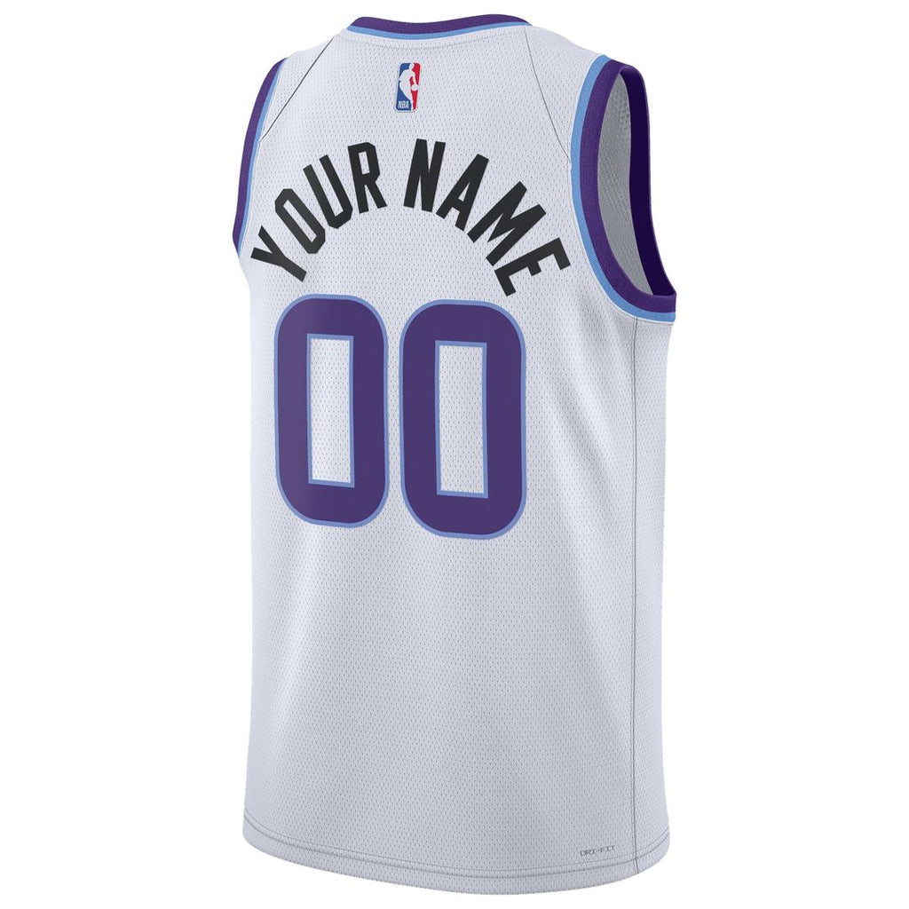 Utah Jazz Nike Unisex Swingman Custom Jersey - Association Edition - White