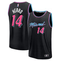 Miami Heat Tyler Herro Fanatics 2025/26 City Edition Fast Break Jersey - Black