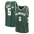 Milwaukee Bucks Gary Trent Jr. Fanatics Fast Break Replica Player Jersey - Icon Edition - Hunter Green