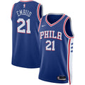 Philadelphia 76ers Joel Embiid Nike Unisex Swingman Jersey - Icon Edition - Royal