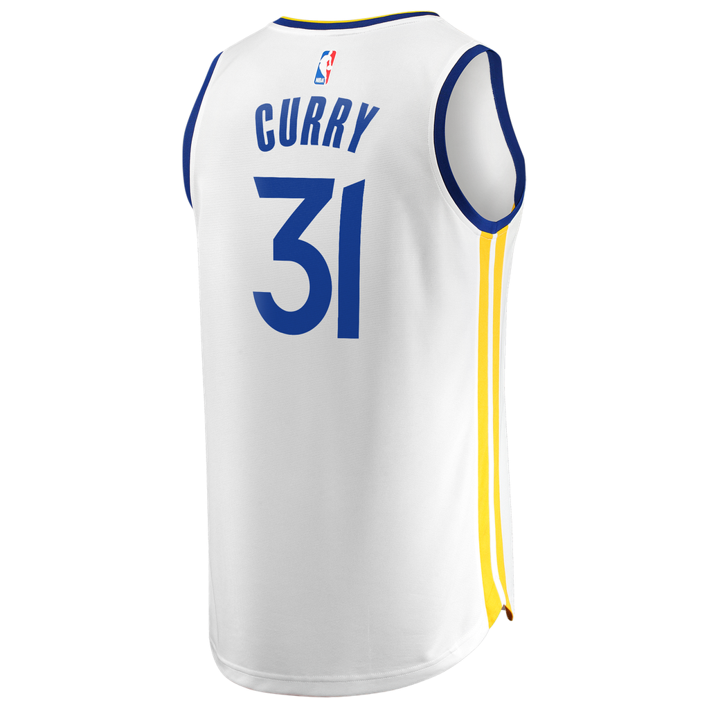 Golden State Warriors Seth Curry Fanatics Fast Break Replica Jersey - White - Association Edition