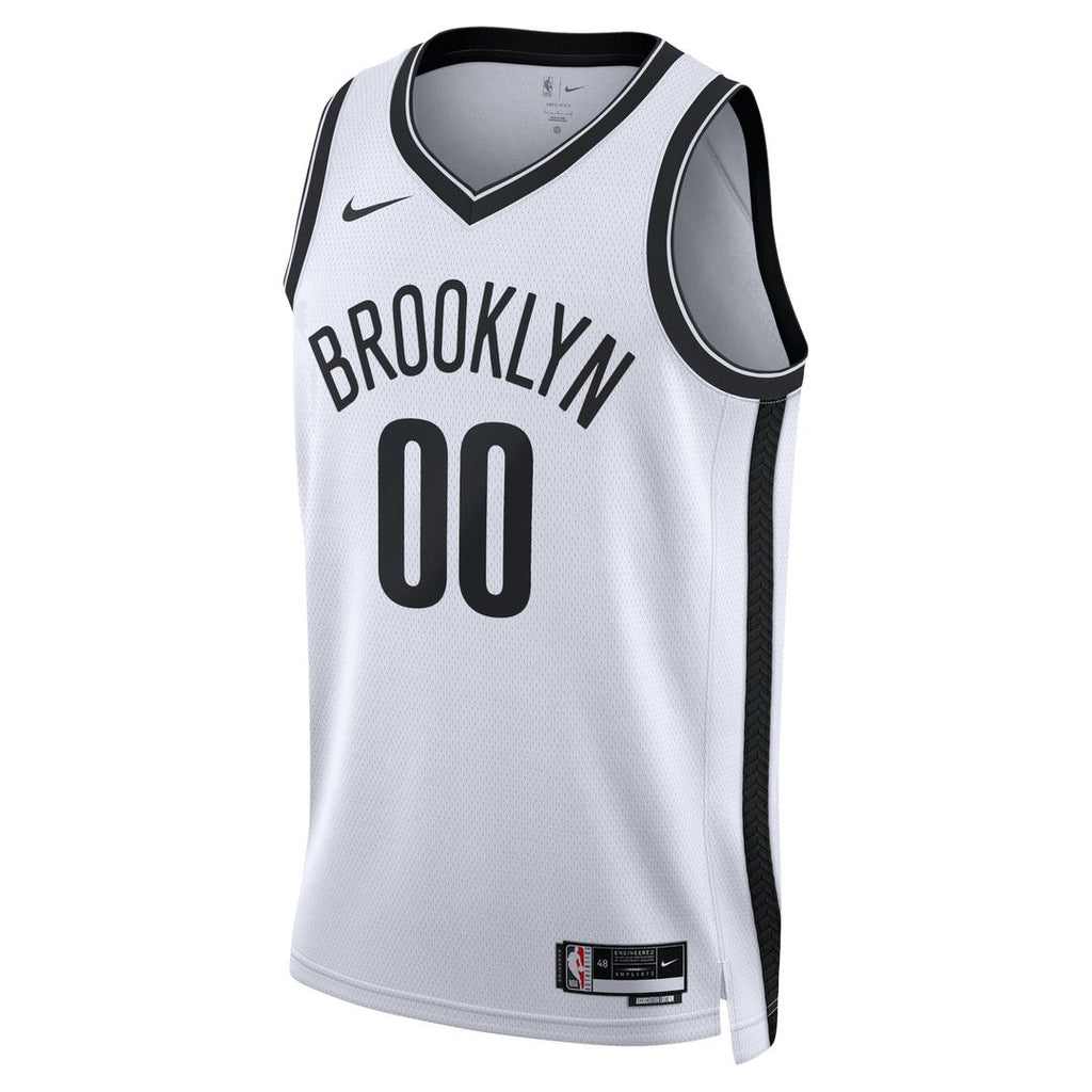 Brooklyn Nets Nike Unisex Swingman Custom Jersey Black - Icon Edition
