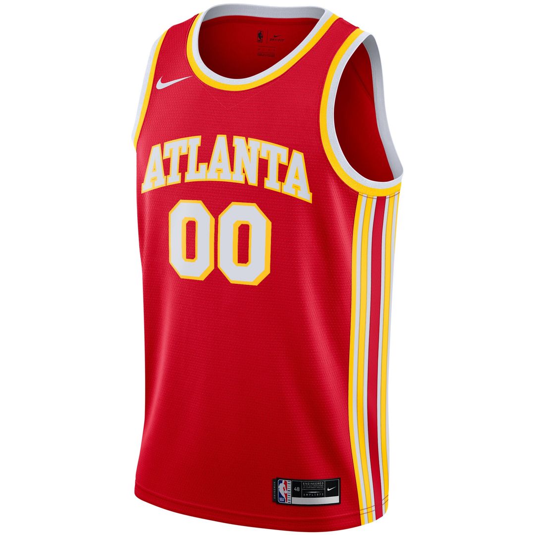 Atlanta Hawks Nike 2020/21 Swingman Custom Jersey - Icon Edition - Red