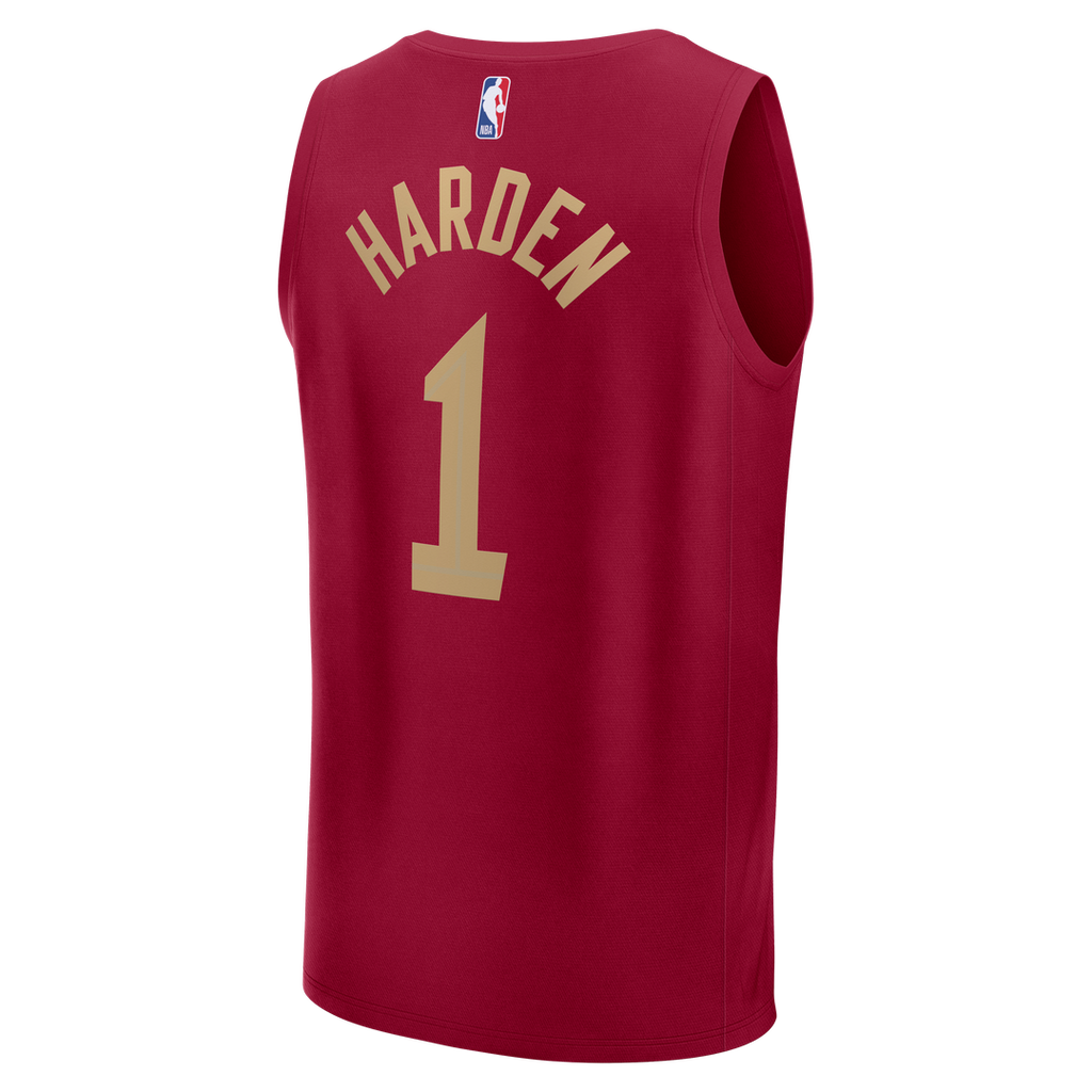 Cleveland Cavaliers James Harden Fanatics Youth Fast Break Replica Jersey - Icon Edition - Wine