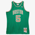 Boston Celtics Kevin Garnett Mitchell & Ness 2007 - 08 Hardwood Classics Swingman Jersey - Kelly Green
