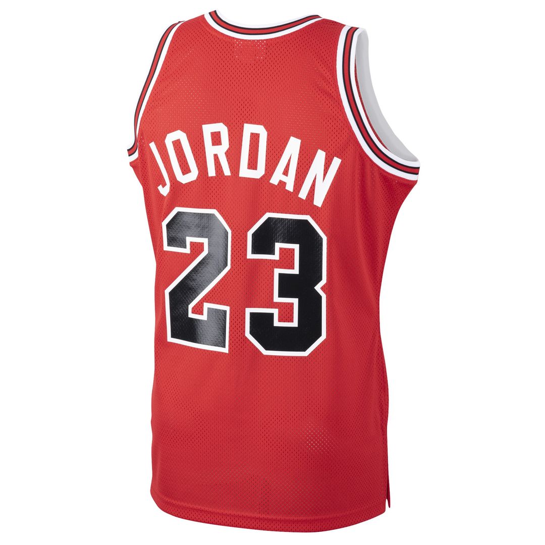Chicago Bulls Michael Jordan Mitchell & Ness 1984/85 Hardwood Classics Rookie Authentic Jersey - Red