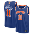 New York Knicks Jalen Brunson Fanatics Youth 2026 NBA Finals Patch Fast Break Jersey - Blue - Icon Edition