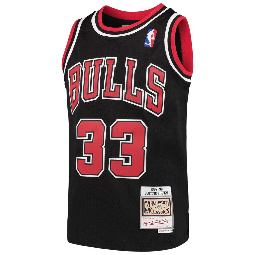 Chicago Bulls Scottie Pippen Mitchell & Ness Youth 1997 - 98 Hardwood Classics Swingman Jersey - Red