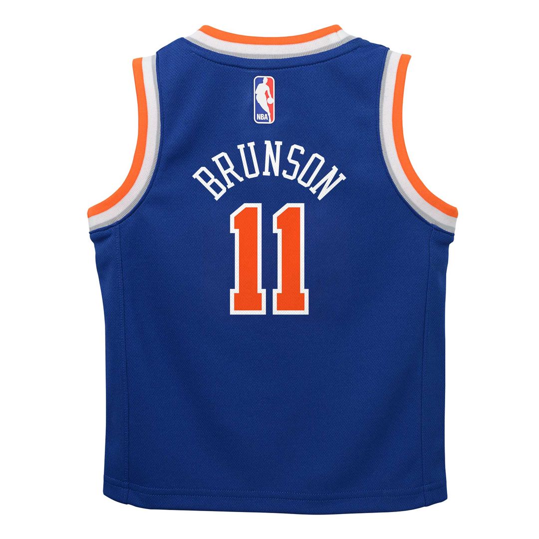 New York Knicks Jalen Brunson Nike Preschool Replica Swingman Jersey - Icon Edition - Blue