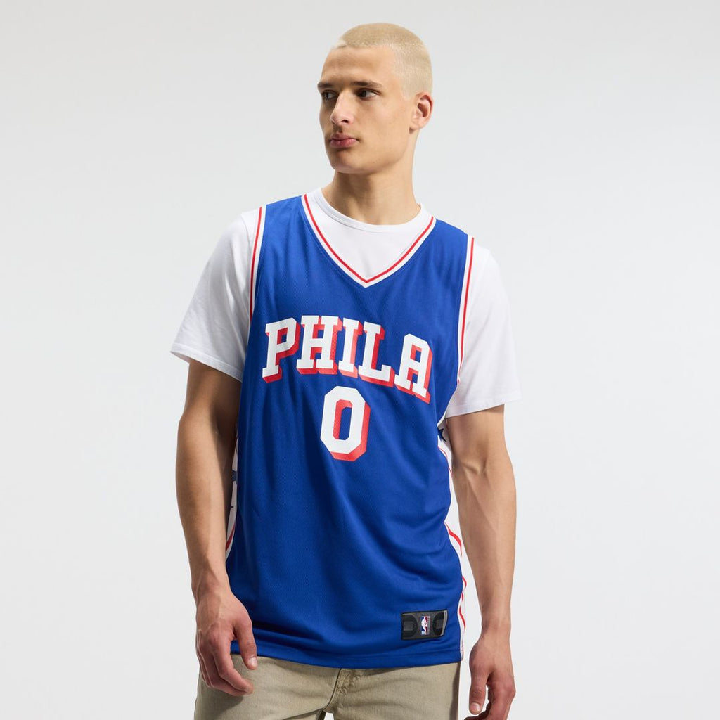 Philadelphia 76ers Tyrese Maxey Fanatics Fast Break Replica Player Jersey - Icon Edition - Royal