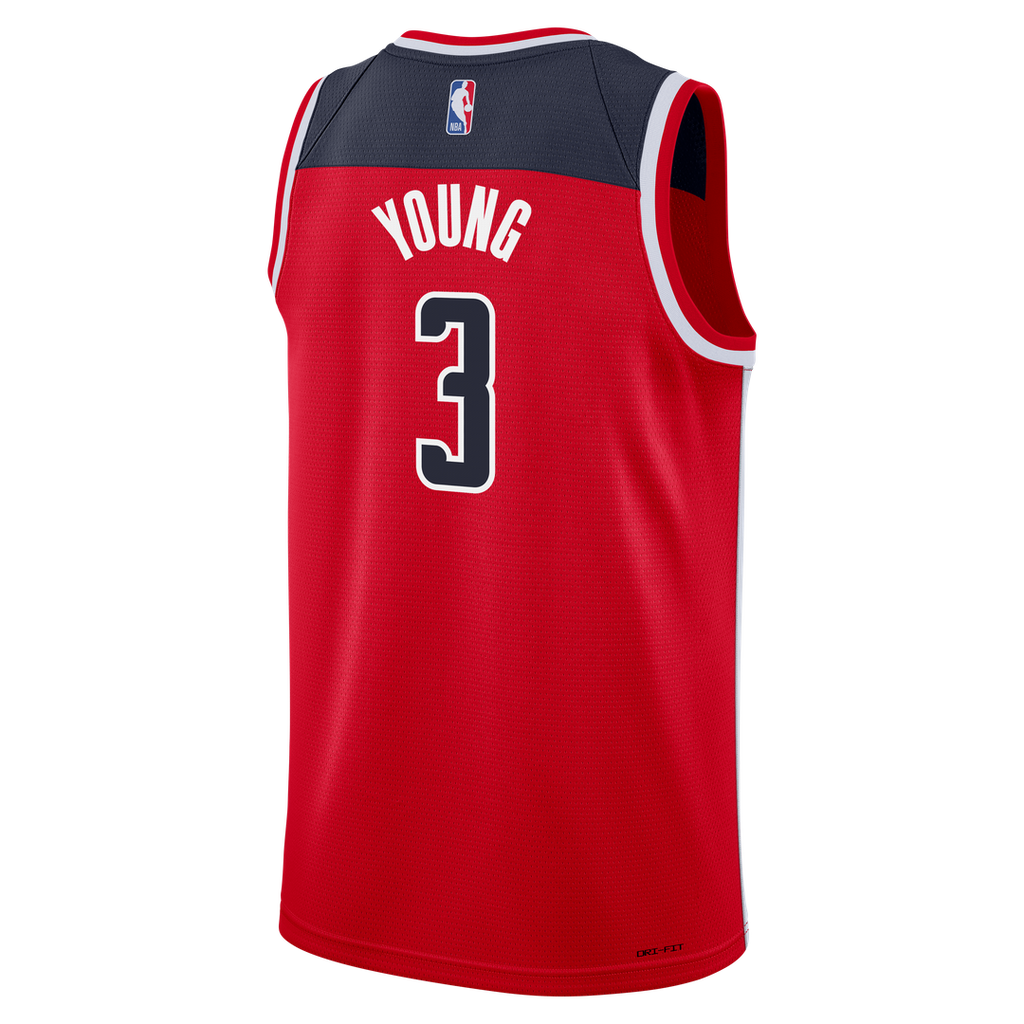 Washington Wizards Trae Young Nike Youth Swingman Jersey - Icon Edition - Red