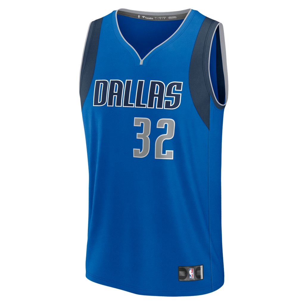Dallas Mavericks Cooper Flagg Fanatics 2025 NBA Draft First Round Pick Fast Break Replica Jersey - Icon Edition - Blue