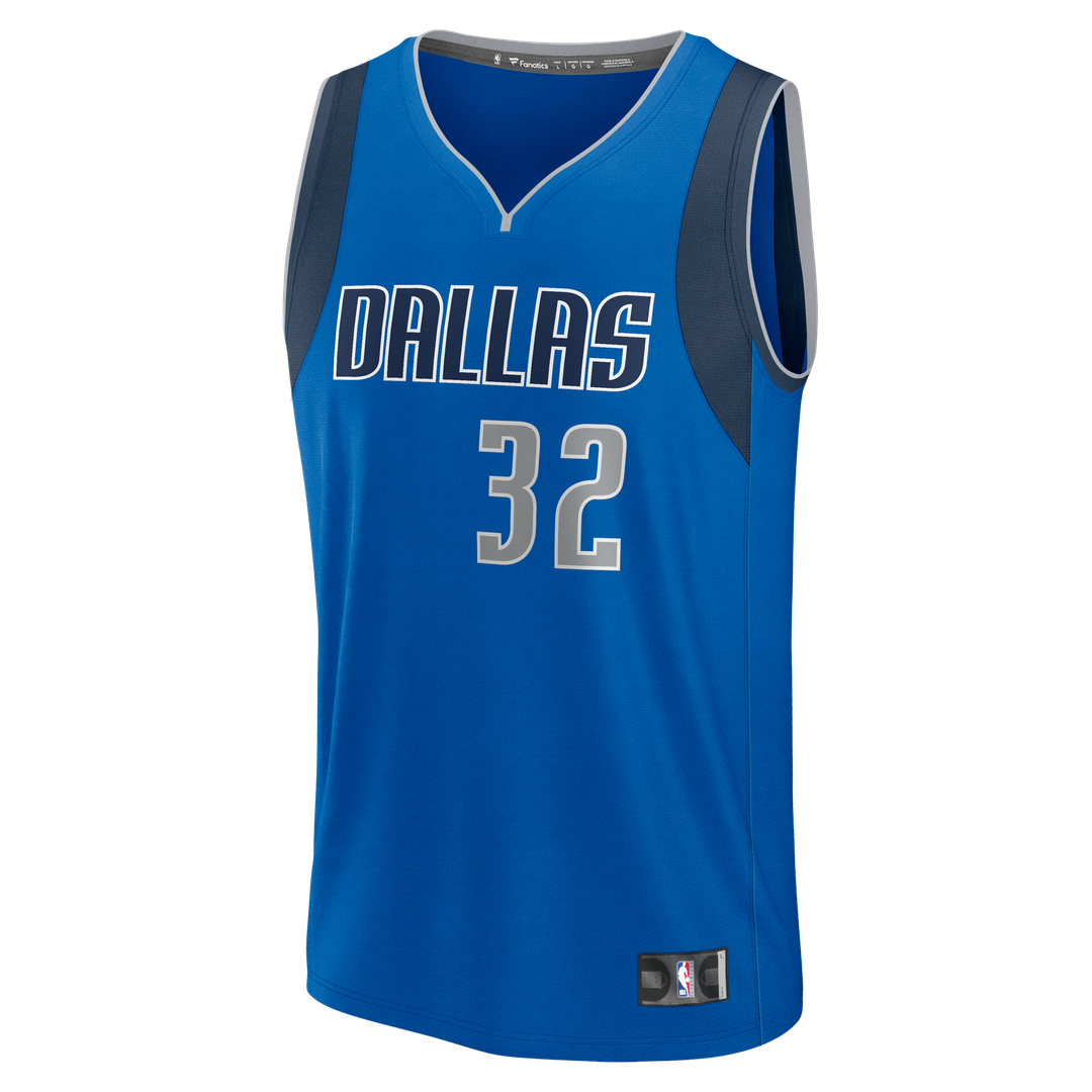Dallas Mavericks Cooper Flagg Fanatics 2025 NBA Draft First Round Pick Fast Break Replica Jersey - Icon Edition - Blue
