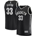 Brooklyn Nets Nicolas Claxton Fanatics Fast Break Player Jersey - Icon Edition - Black