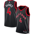 Toronto Raptors Scottie Barnes Jordan Brand Unisex Swingman Jersey - Statement Edition - Black