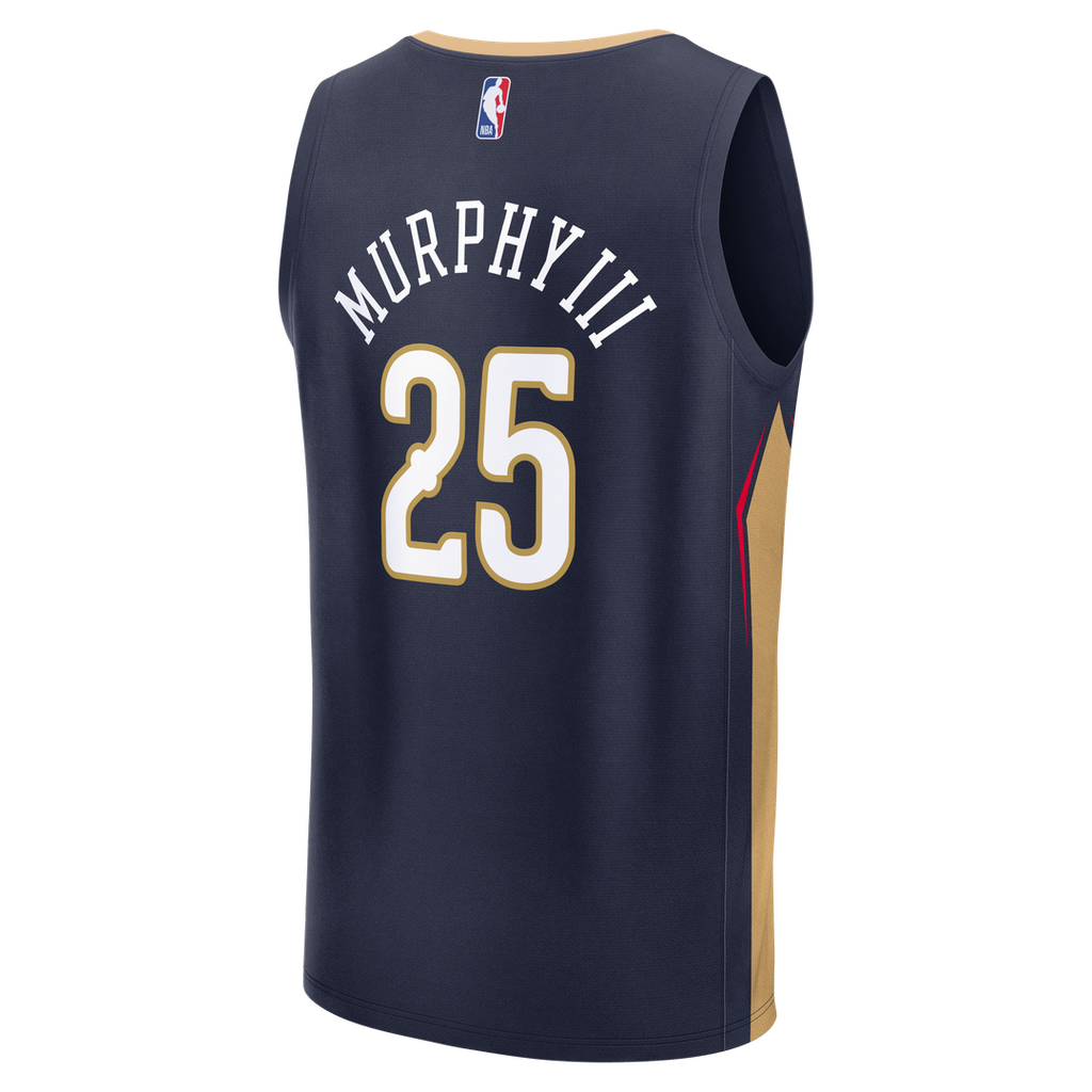 New Orleans Pelicans Trey Murphy III Fanatics Fast Break Replica Jersey - Navy - Icon Edition