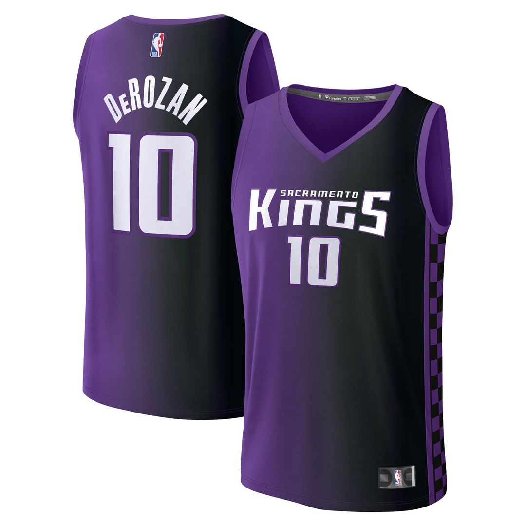 Sacramento Kings DeMar DeRozan Fanatics Youth Fast Break Replica Player Jersey - Statement Edition - Purple