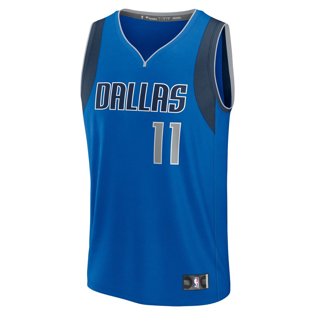 Dallas Mavericks Kyrie Irving Fanatics Fast Break Replica Player Jersey - Icon Edition - Blue