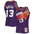 Phoenix Suns Steve Nash Mitchell & Ness 1996/97 Hardwood Classics Swingman Jersey - Purple