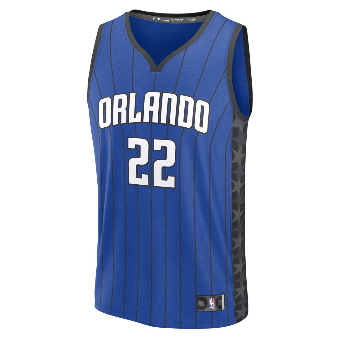 Orlando Magic Franz Wagner Fanatics Fast Break Replica Player Jersey - Statement Edition - Blue