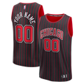 Chicago Bulls Fanatics Fast Break Custom Jersey - Icon Edition - Black