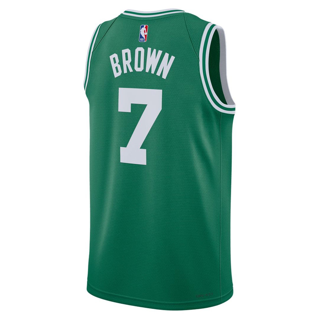 Boston Celtics Jaylen Brown Nike Unisex Swingman Jersey - Icon Edition - Kelly Green