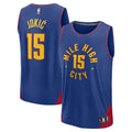 Denver Nuggets Nikola Jokic Fanatics Youth Fast Break Replica Player Jersey - Statement Edition - Blue