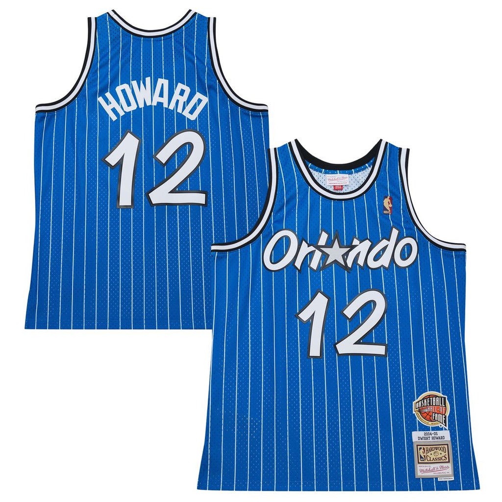 Orlando Magic Dwight Howard 2004/05 Hardwood Classics Hall of Fame Swingman Jersey - Blue