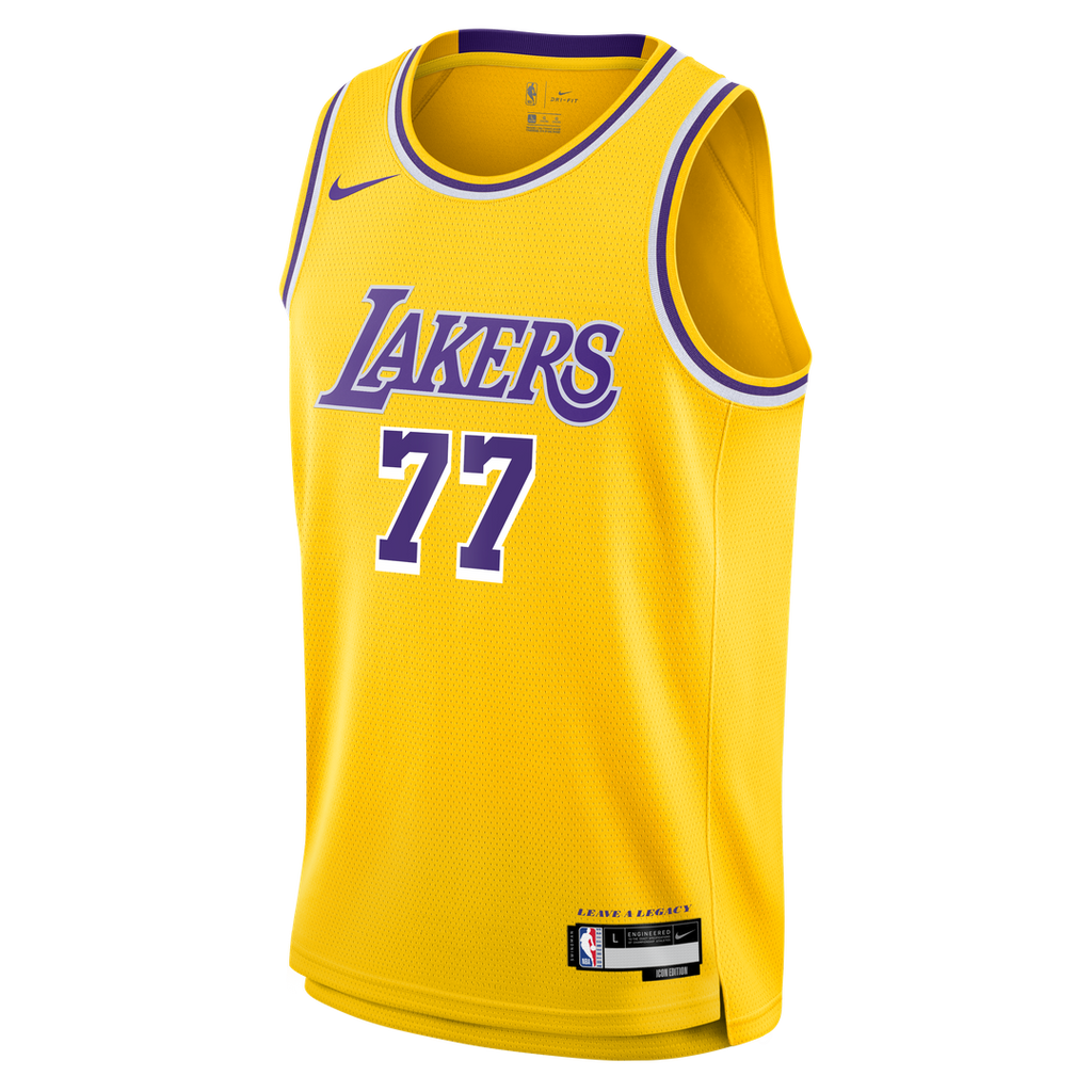 Los Angeles Lakers Luka Dončić Nike Unisex Swingman Jersey - Icon Edition - Gold