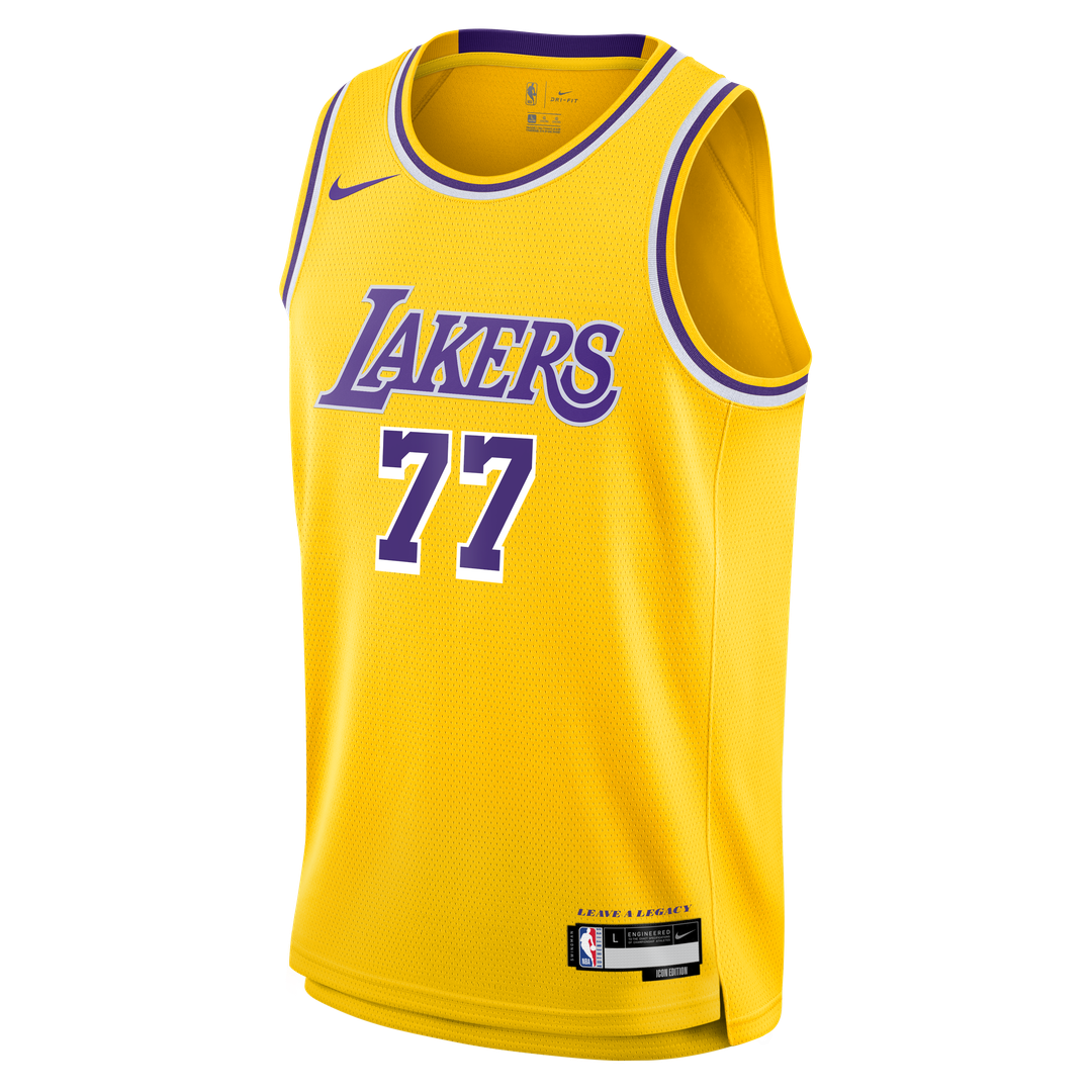 Los Angeles Lakers Luka Dončić Nike Unisex Swingman Jersey - Icon Edition - Gold