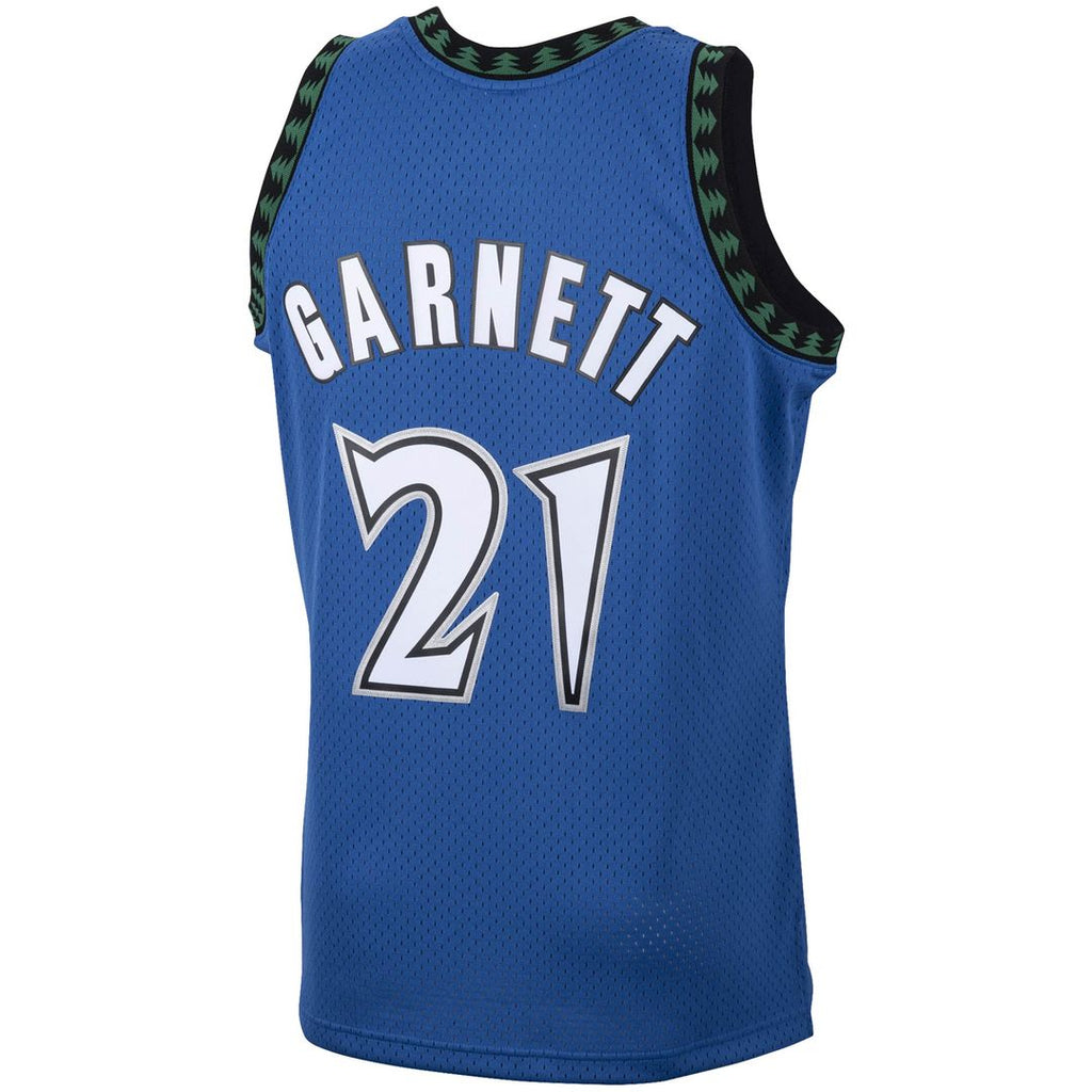 Minnesota Timberwolves Kevin Garnett Mitchell & Ness 2003/04 Hardwood Classics Swingman Jersey - Blue