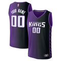 Sacramento Kings Fanatics Fast Break Custom Jersey - Statement Edition - Purple