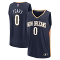 New Orleans Pelicans Jeremiah Fears Fanatics Fast Break Replica Jersey - Navy - Icon Edition