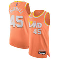 Cleveland Cavaliers Donovan Mitchell Nike Unisex 2025/26 Authentic Jersey - City Edition - Orange