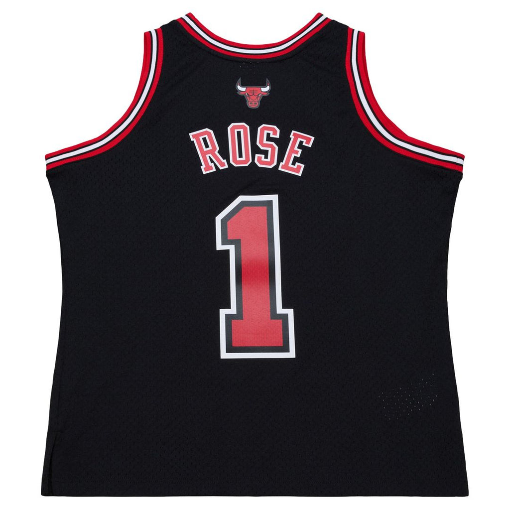 Chicago Bulls Derrick Rose Mitchell & Ness Big & Tall 2010/11 Swingman Jersey - Black