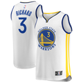 Golden State Warriors Will Richard Fanatics Fast Break Replica Jersey - White - Association Edition