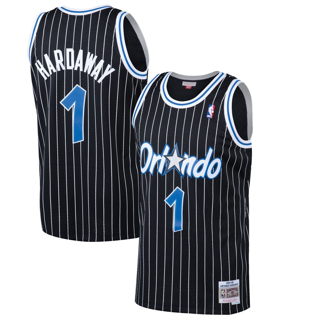 Orlando Magic Penny Hardaway Mitchell & Ness 1994/95 Hardwood Classics Swingman Jersey - Blue