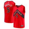Toronto Raptors Immanuel Quickley Fanatics Fast Break Player Jersey - Icon Edition - Red