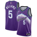 Utah Jazz Cody Williams Nike Unisex Swingman Jersey - Icon Edition - Purple
